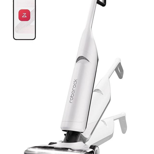 roborock Flexi Pro Wet Dry Vacuum Cleaner, Cordless Vacuum Mop with Hot Water Self-Cleaning and Hot Air Drying System, FlatReach, Edge-to-Edge Floor Cleaner with 17000Pa for Tiles and Hard Floors