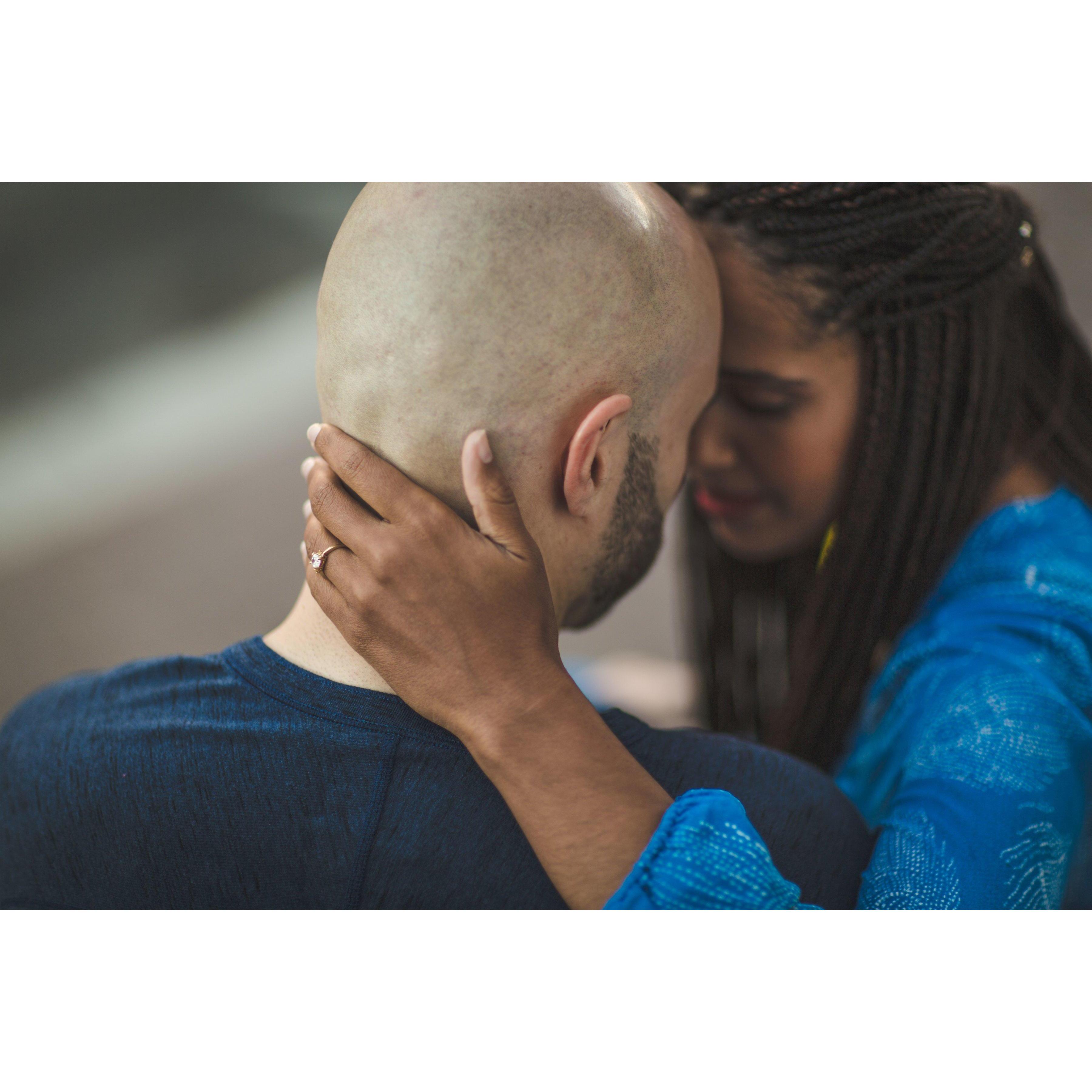 John loves Zoey's strength. She is an activist and surprises him daily with how much she continually fights to make this world a better place.