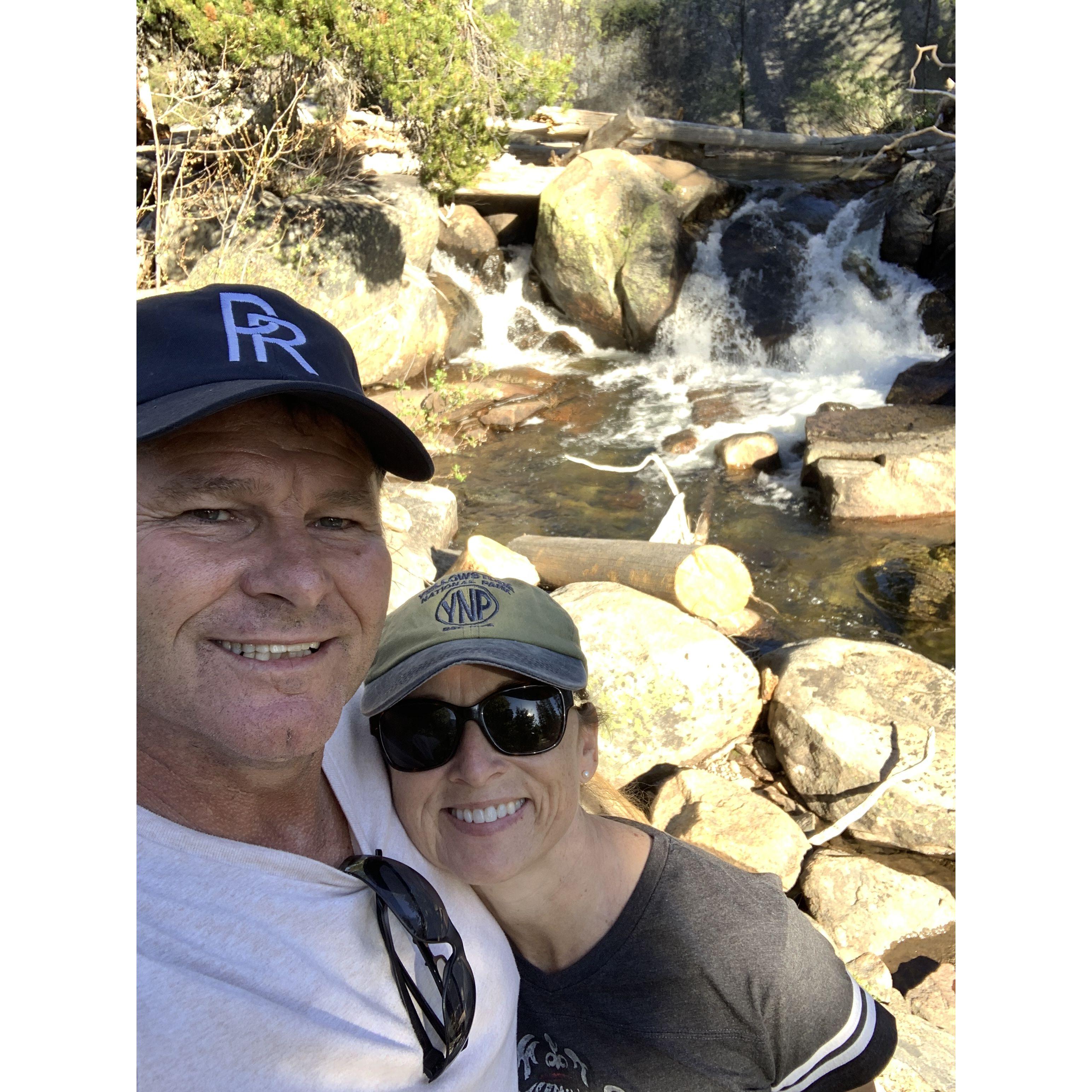 This photo was taken by Silver Lake. We found the most beautiful location and dry camped for the night. It had the most spectacular lake view with waterfalls and creeks. 2022