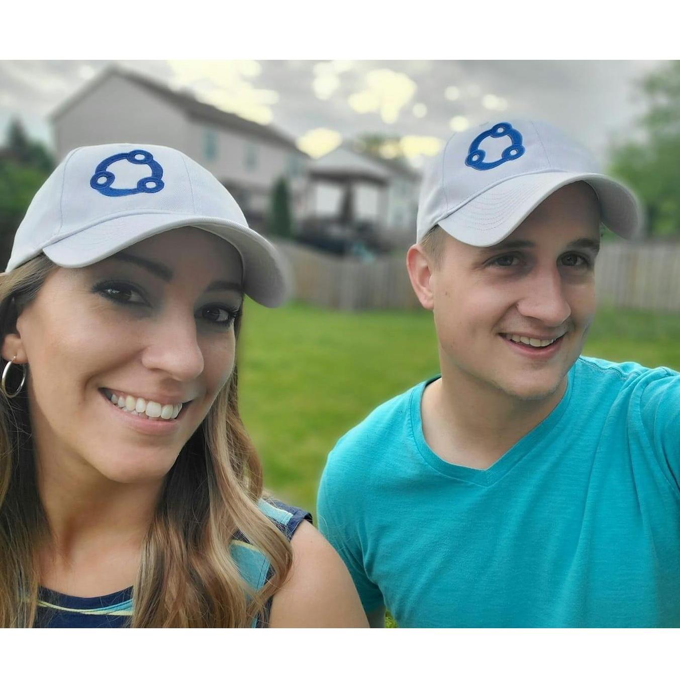 Sporting our CORG hats!