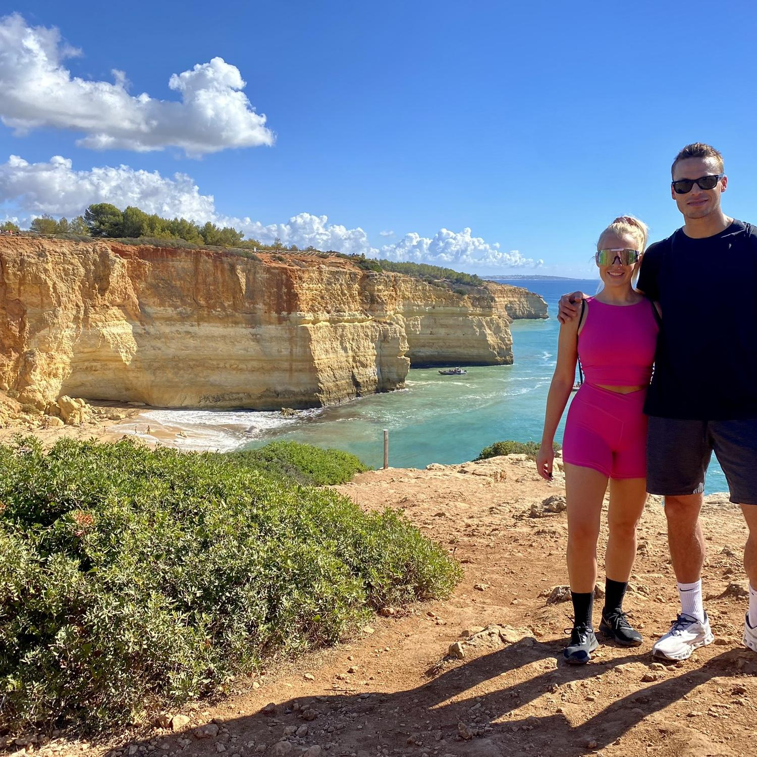 Our fist international trip together! Matt's 1st trip out of the country! Seven Hanging Valleys Trail, Algarve, Portugal