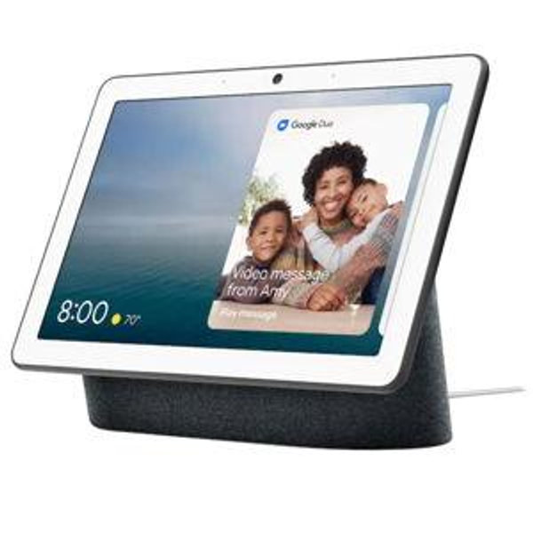 Nest Hub Max - 10" Smart Home Display with Google Assistant - Charcoal