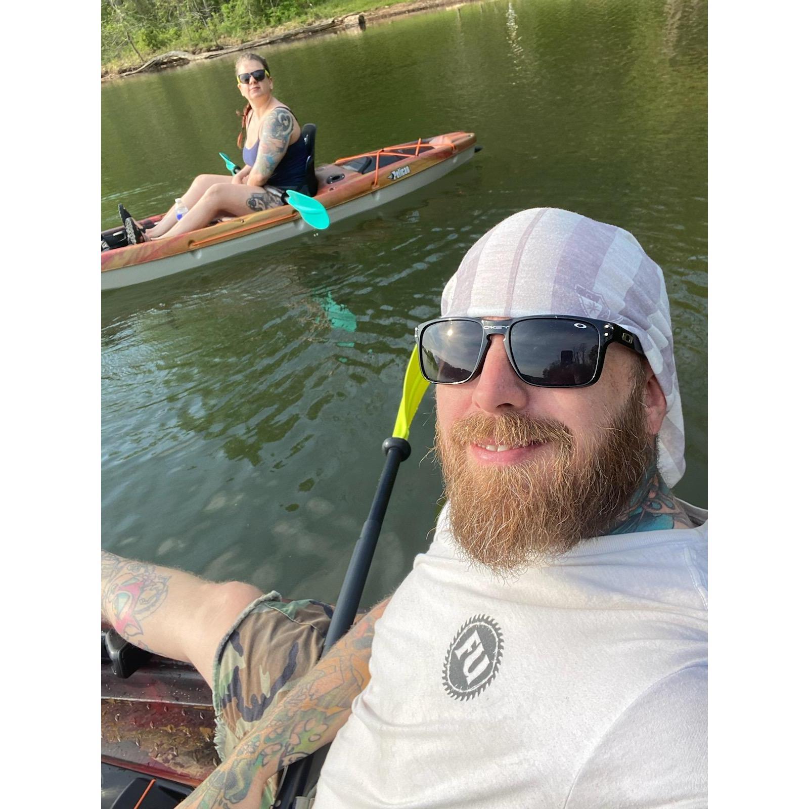 Kayaking