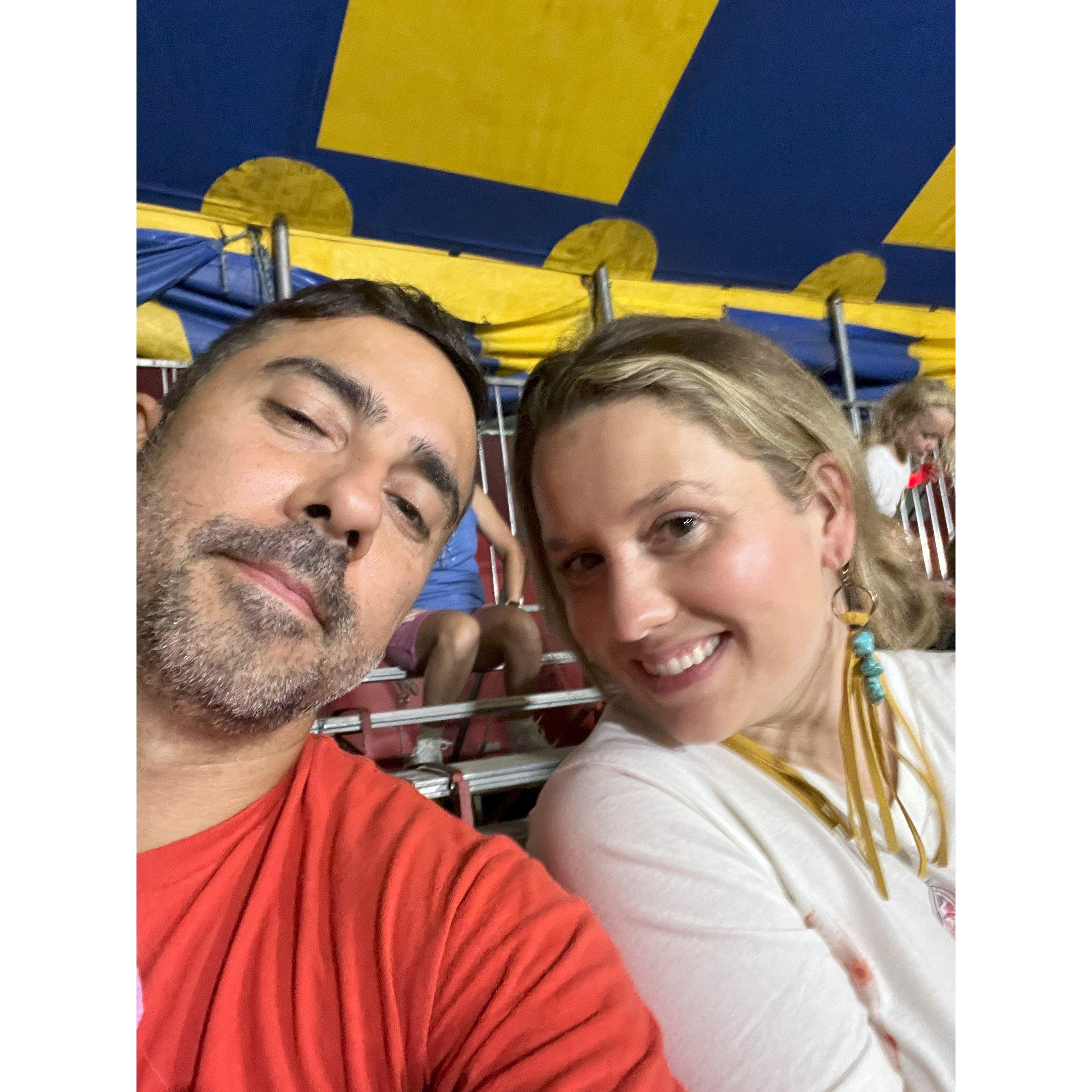 Circus in Beaufort.