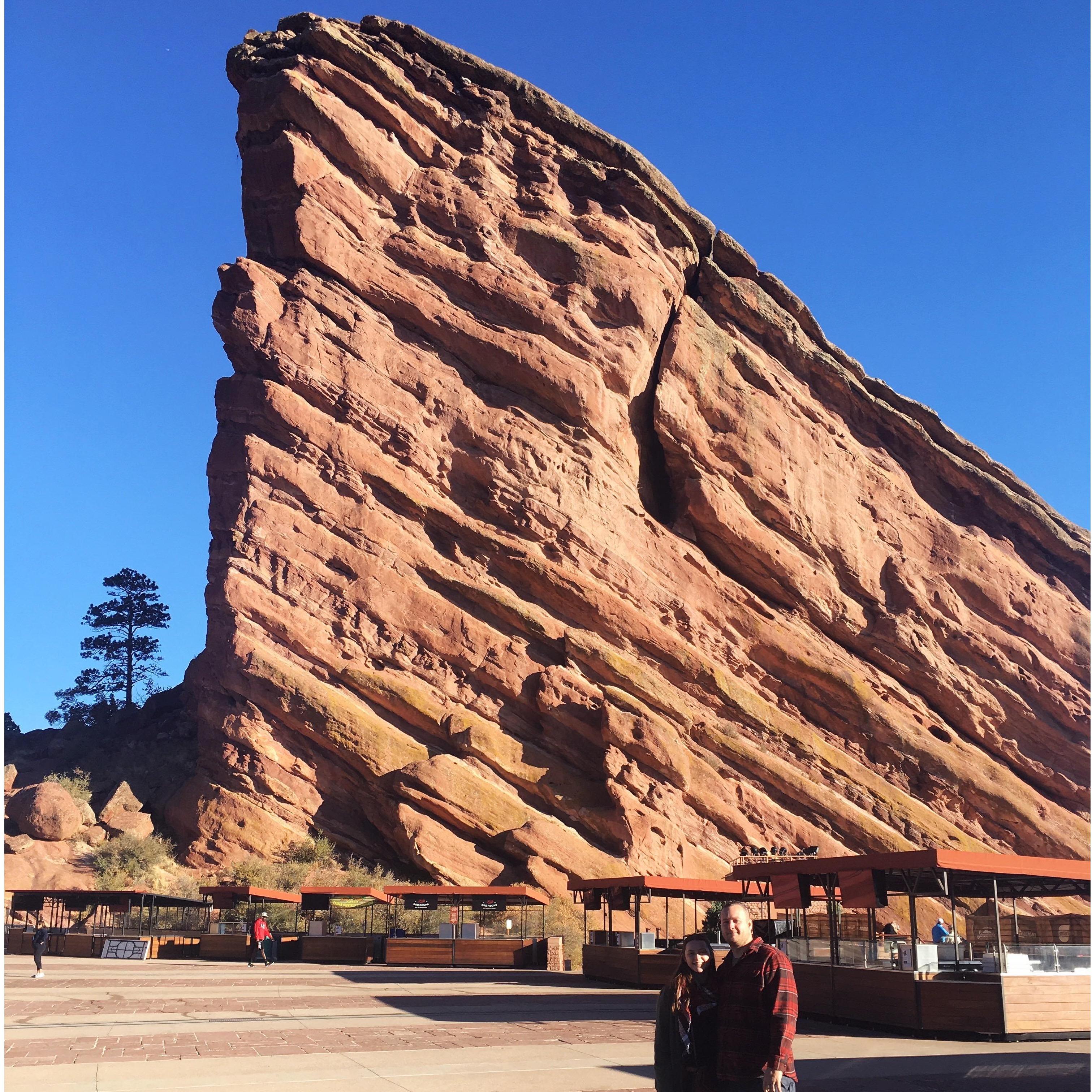 We are excited to finally celebrate our big day with you.
October, 2019. We traveled to Denver and visited Morrison State Park.