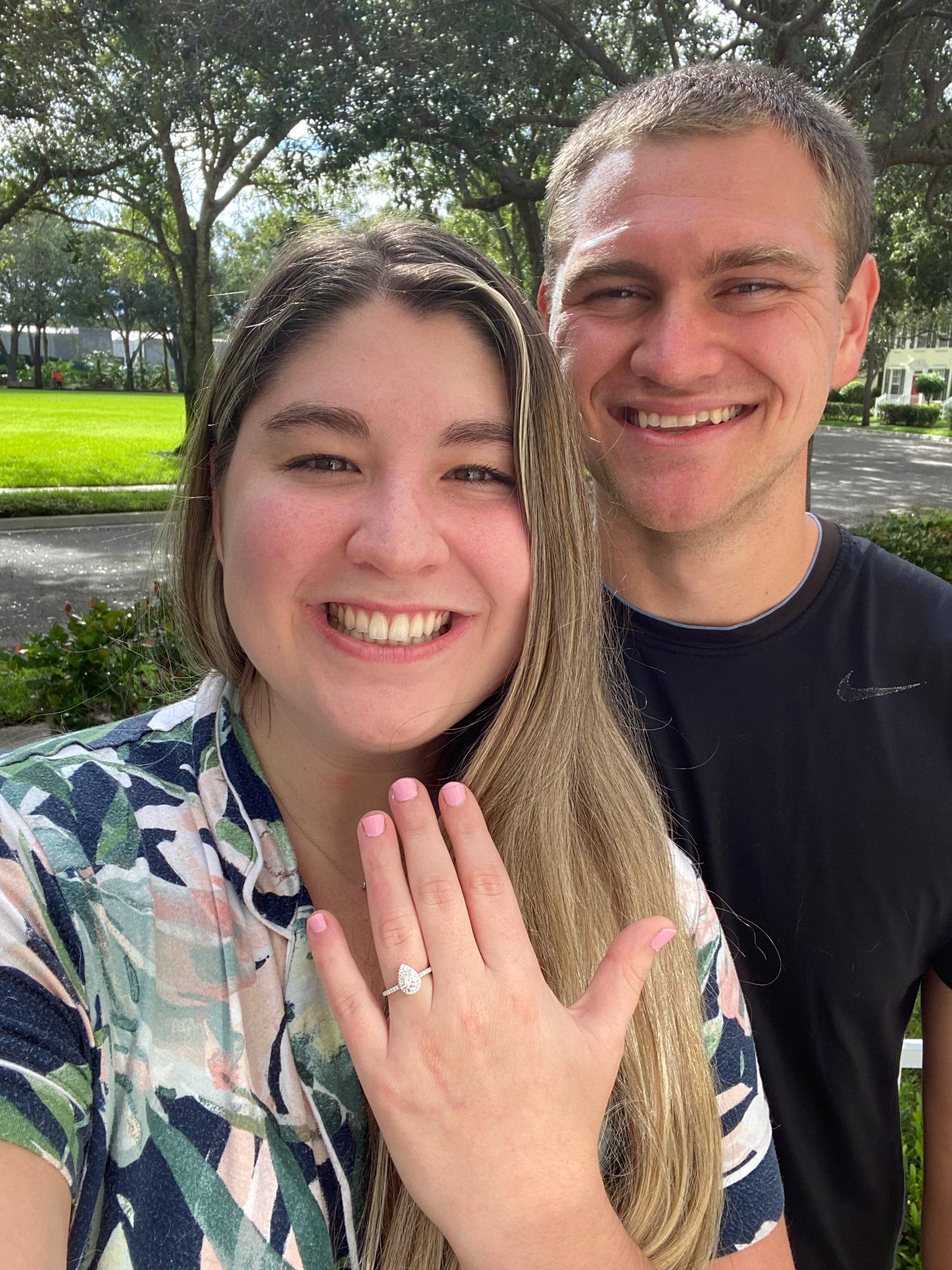 She said YES!