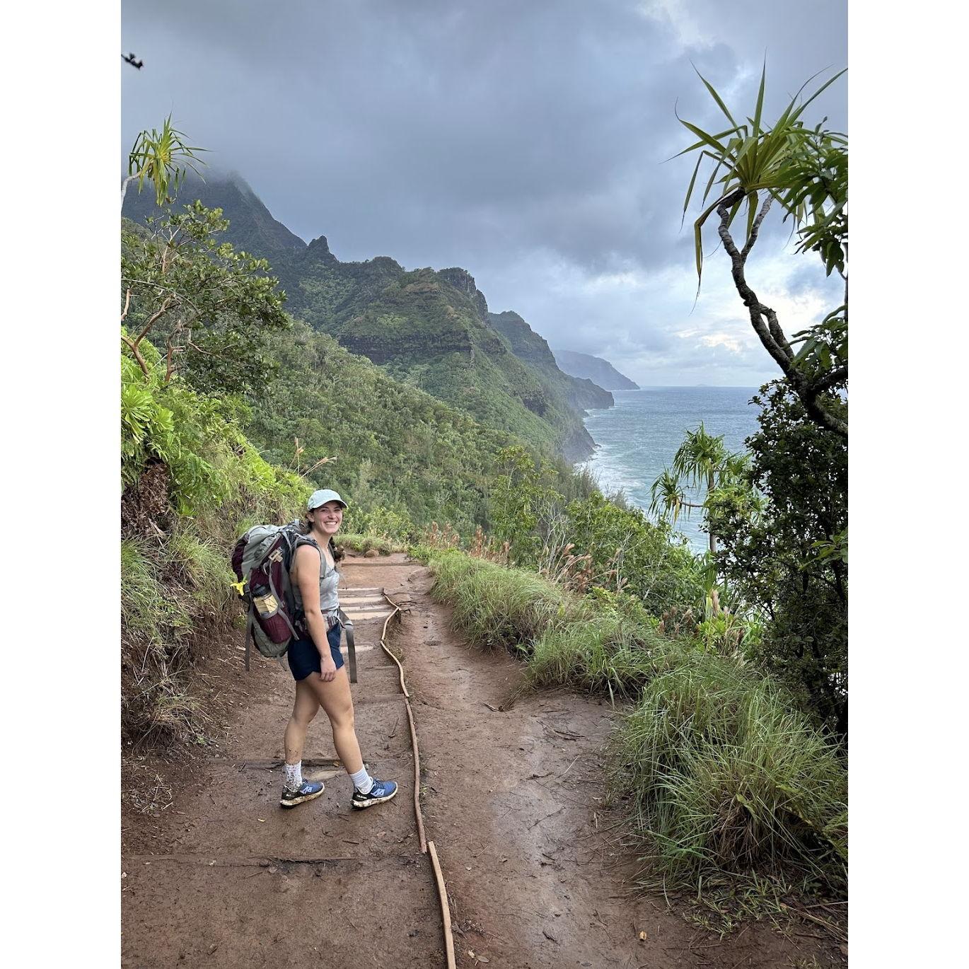 Our first backpacking trip