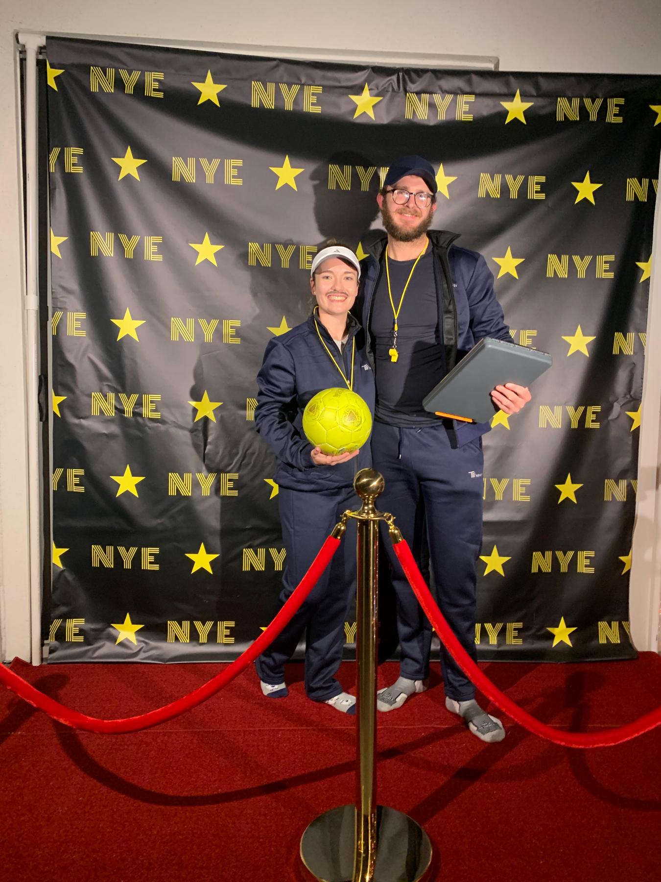 Ted Lasso and Coach Beard take on NYE 2021