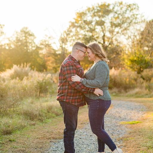 We did a mini photo shoot in November 2022 and sent our first Christmas cards out together that year.