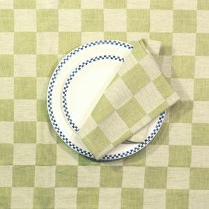 Hoffmann Check Pair of Napkins