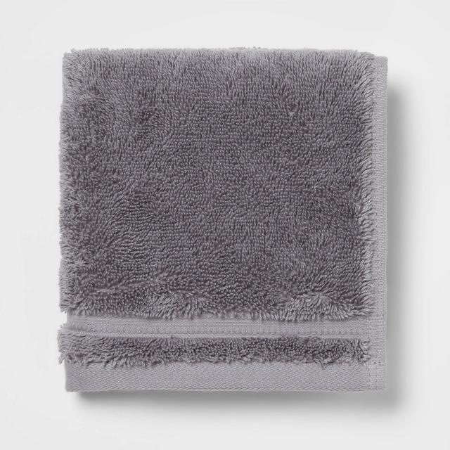 Antimicrobial Washcloth Dark Gray - Total Fresh