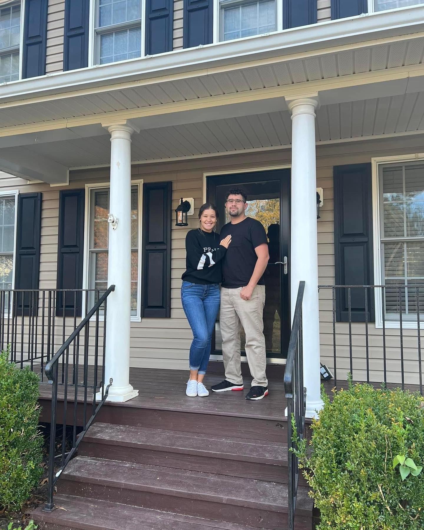 The day we purchased our first home! 🏡