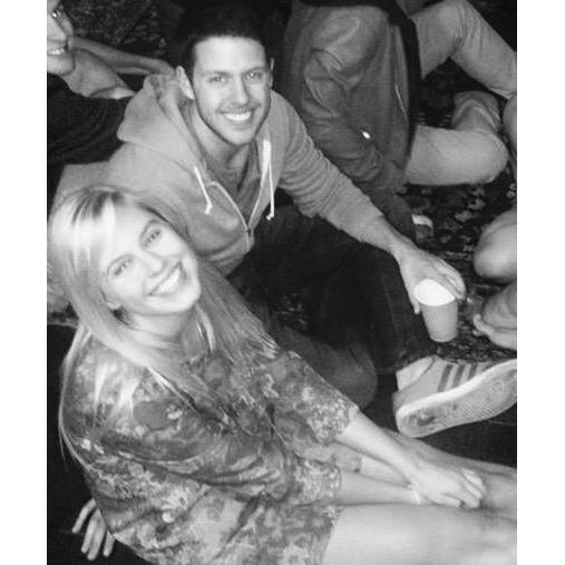 Before we were dating at the Pie and Beer party Maddie hosted! September 2014