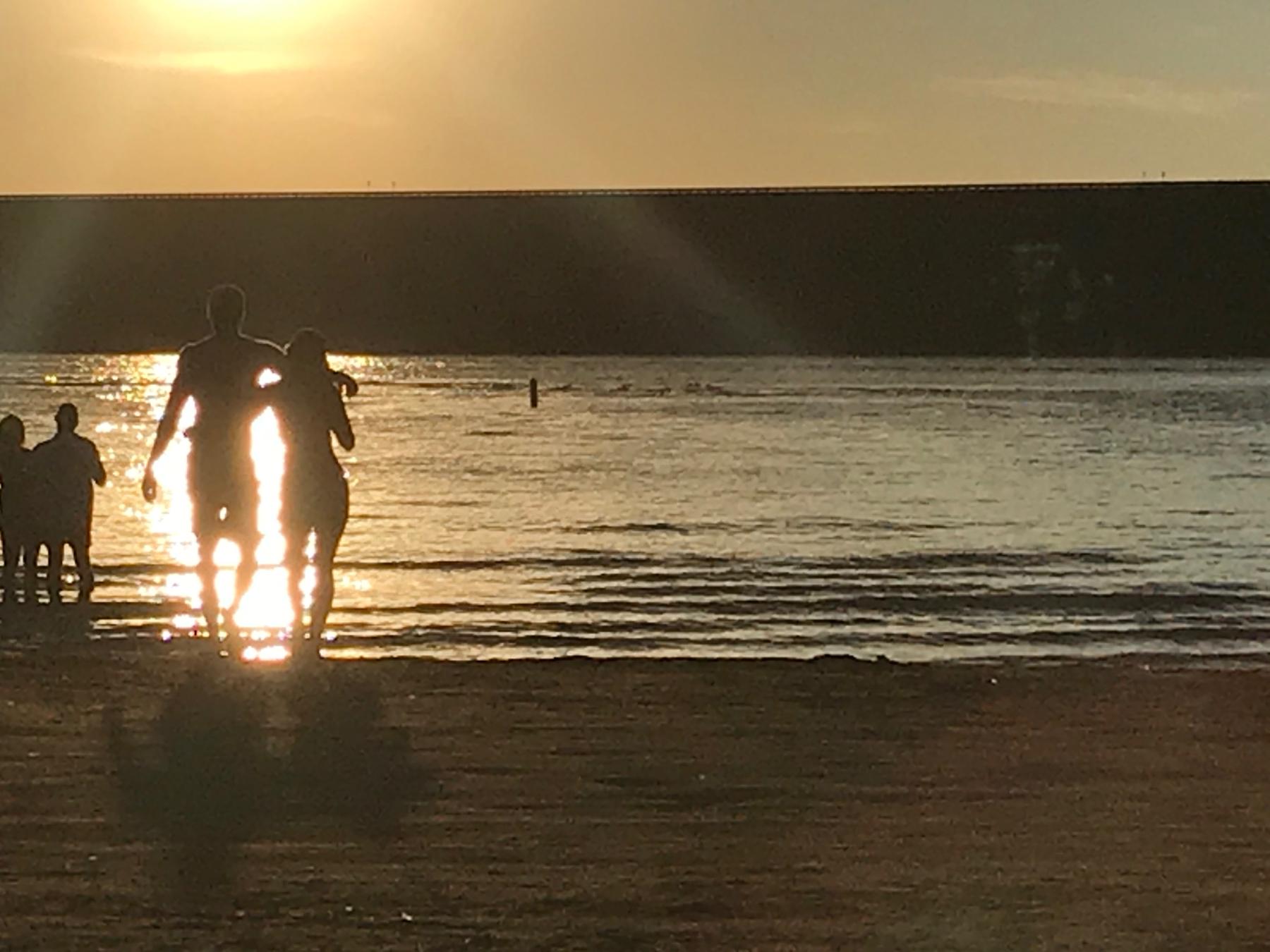 6/27/20 - Walking off into the sunset at Cherry Creek.