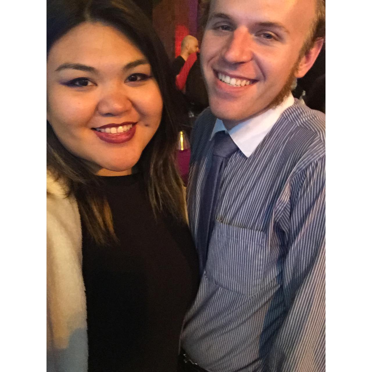 A few months into dating, Nicholas and Frankie both still had long locks