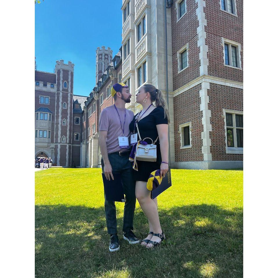 Celebrating our 5 year reunion at the place that started it all, Elmira College - June 2022