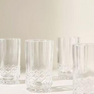 Savannah Glass Tumblers, Set of 4