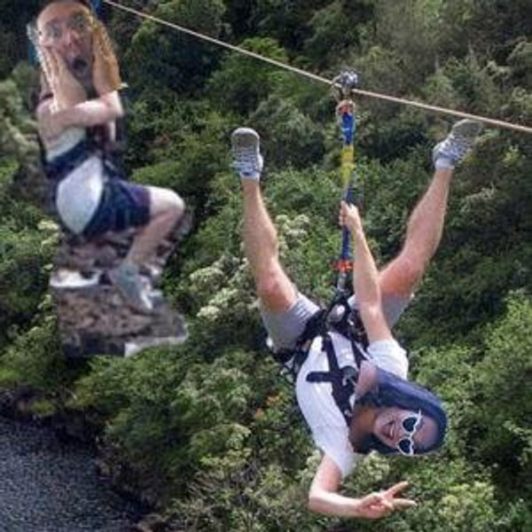 Honeymoon- Send us ziplining through the Hawaiian waterfalls!