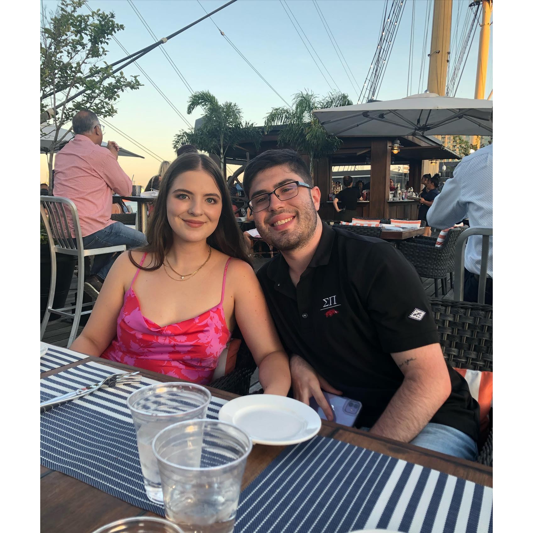Briana's first trip to Philadelphia and New Jersey where she got to meet some of Jake's amazing family. Briana and Jake share a love of cheesesteaks and the Eagles.
