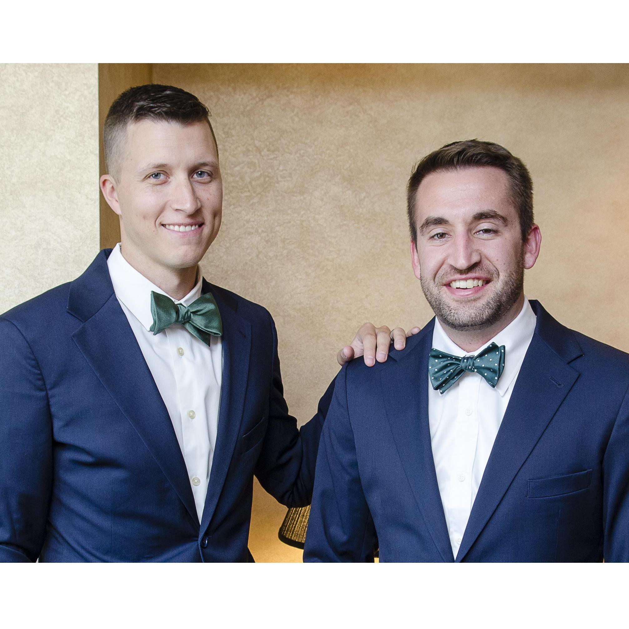 Mark's best man, Christian