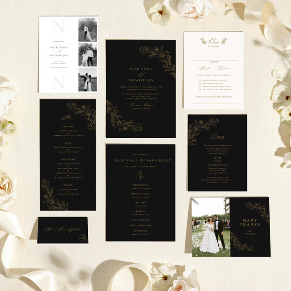 Zola Wedding Enclosure Cards - Viall