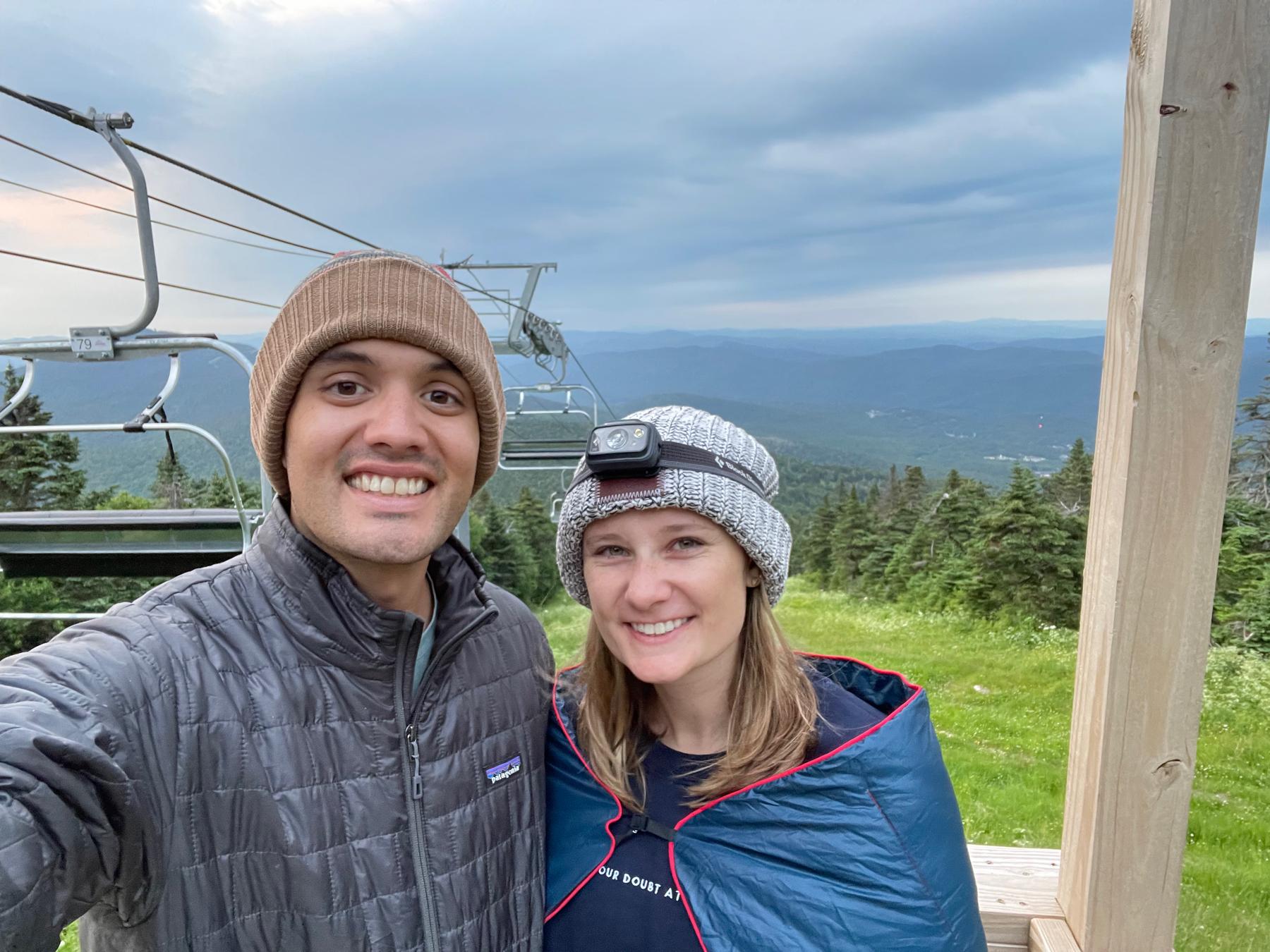 Backpacking trip on the Appalachian Trail in Vermont, July2021