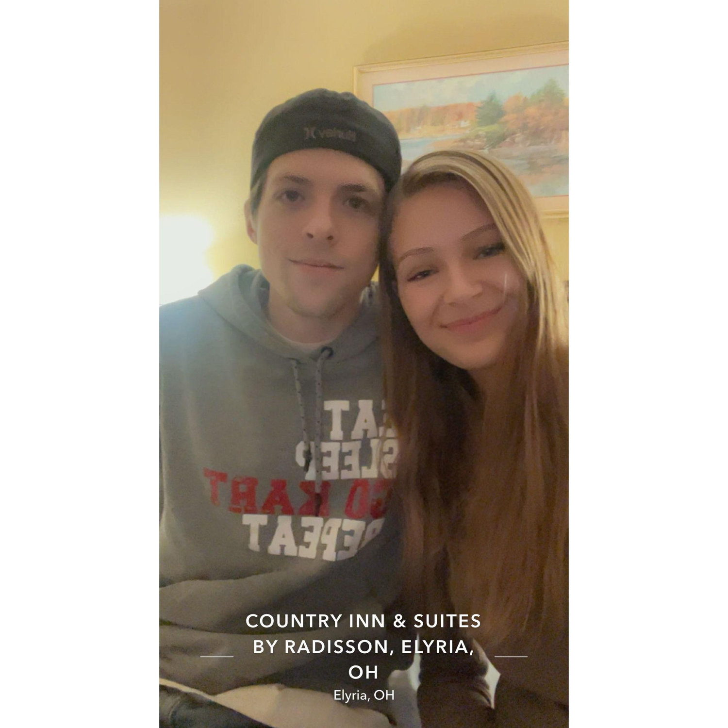 2nd anniversary was a hotel weekend in Elyria OH.