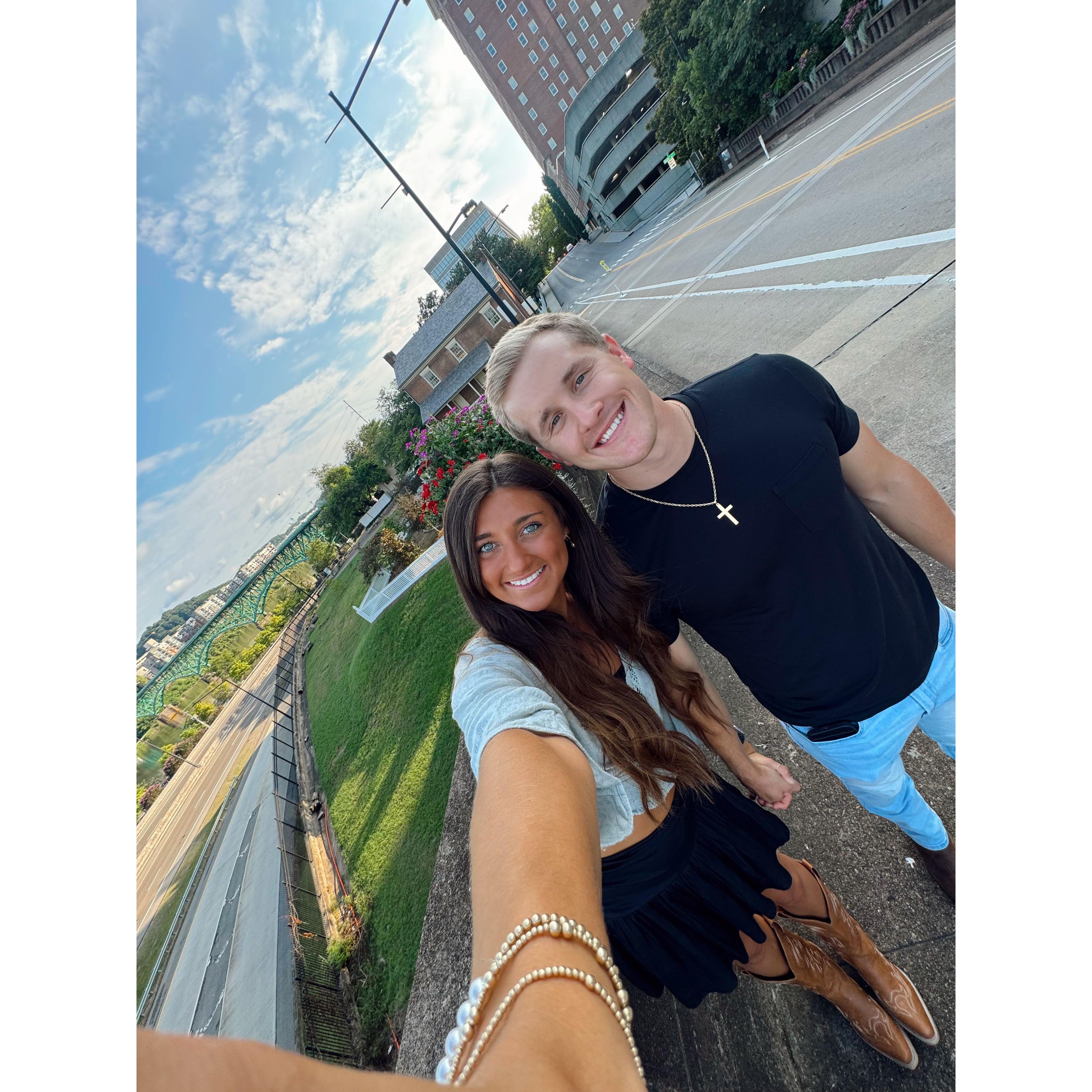 Our first concert together.