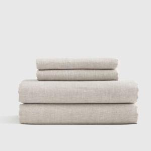 Linen Sheets | Quince in Natural Chambray
