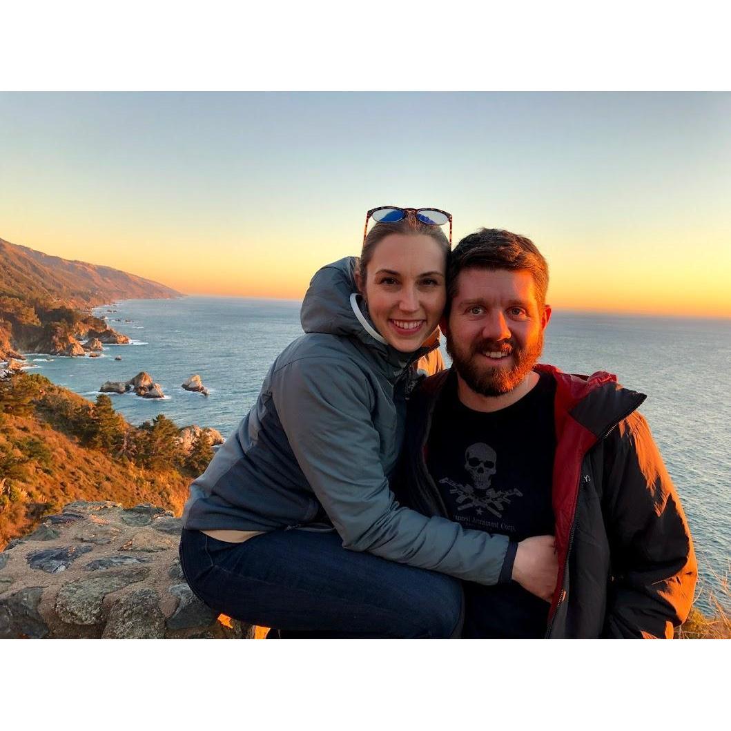 Photo stop at Big Sur.