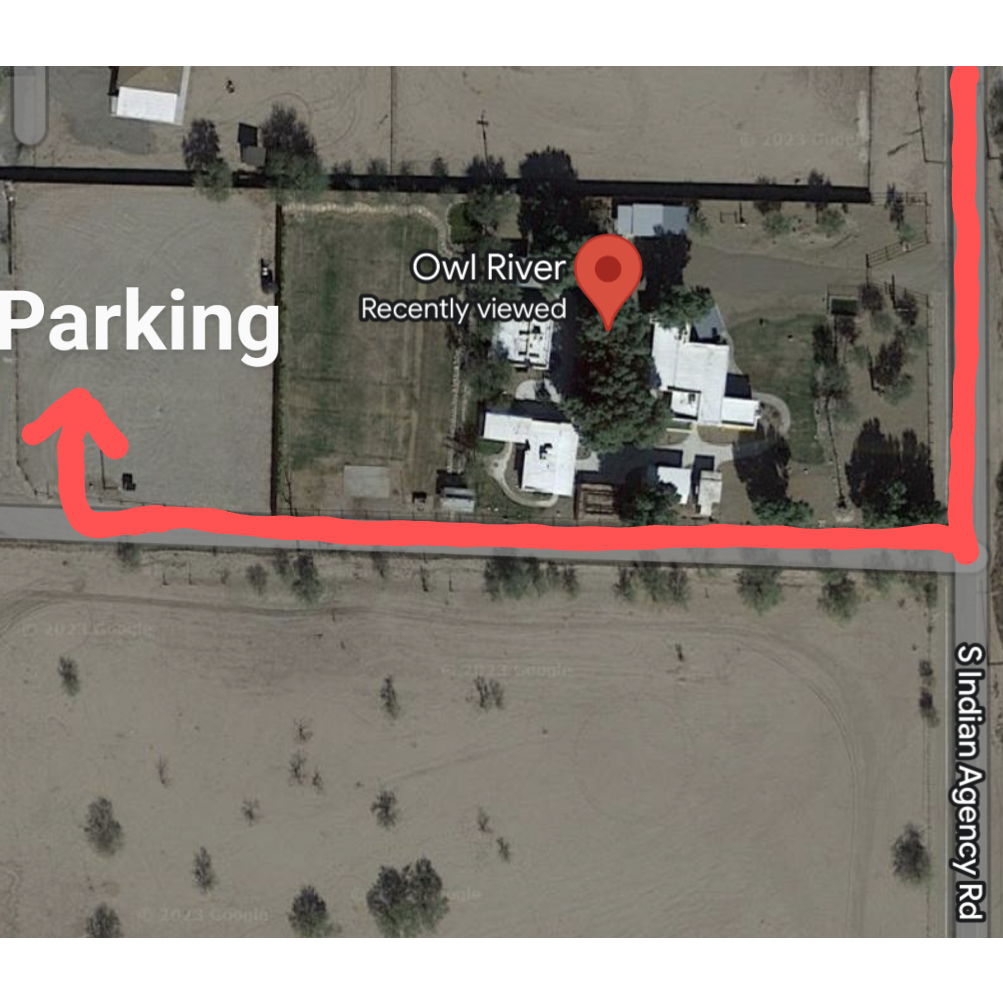 Parking Directions for Reception