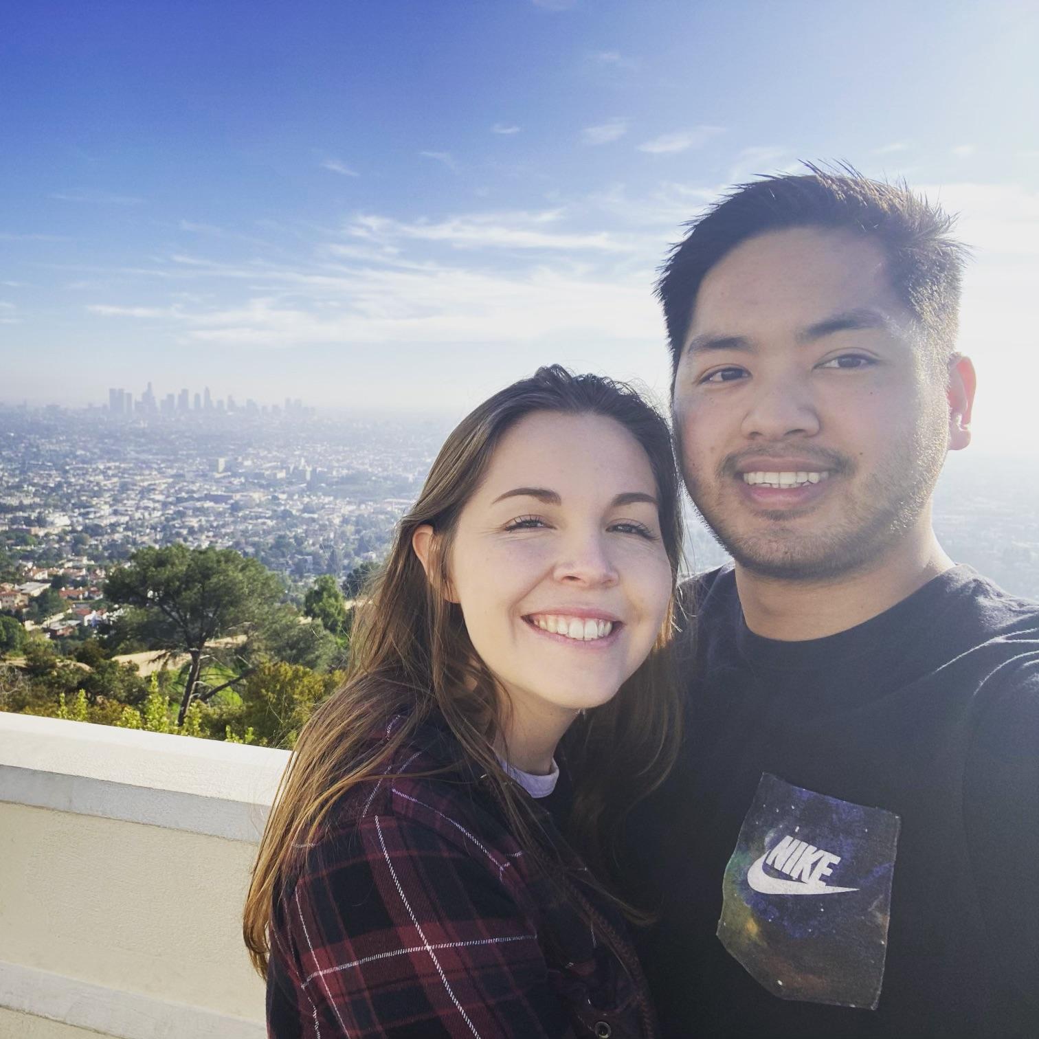 2 years together in LA, CA