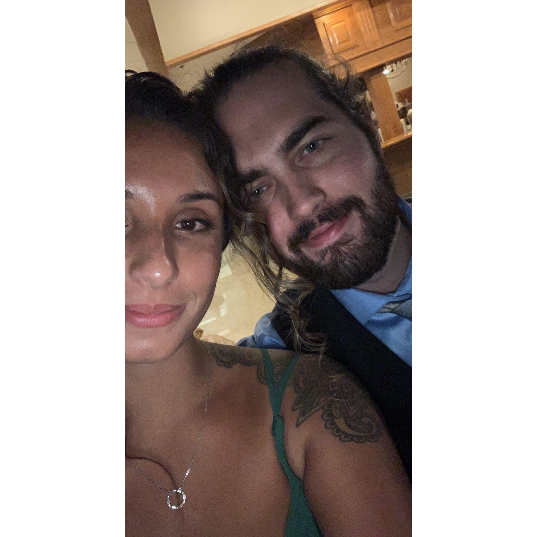 Our first picture together