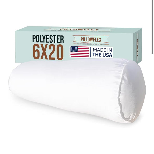 Pillowflex Bolster Pillow, 6x20