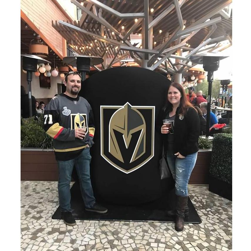 One of our very favorite things to do together....Go Knights Go!!