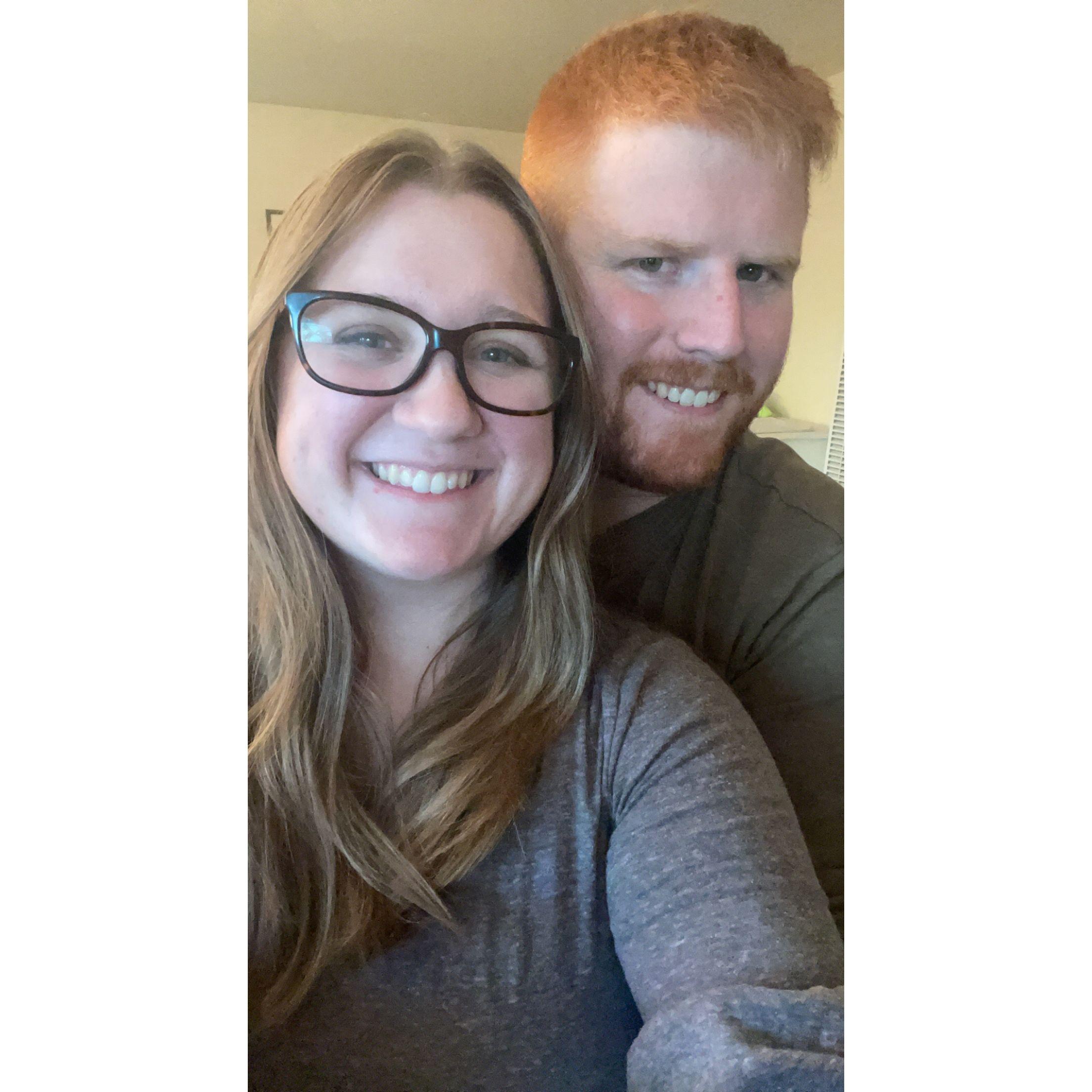 December 12, 2021 - The first photo we took together!