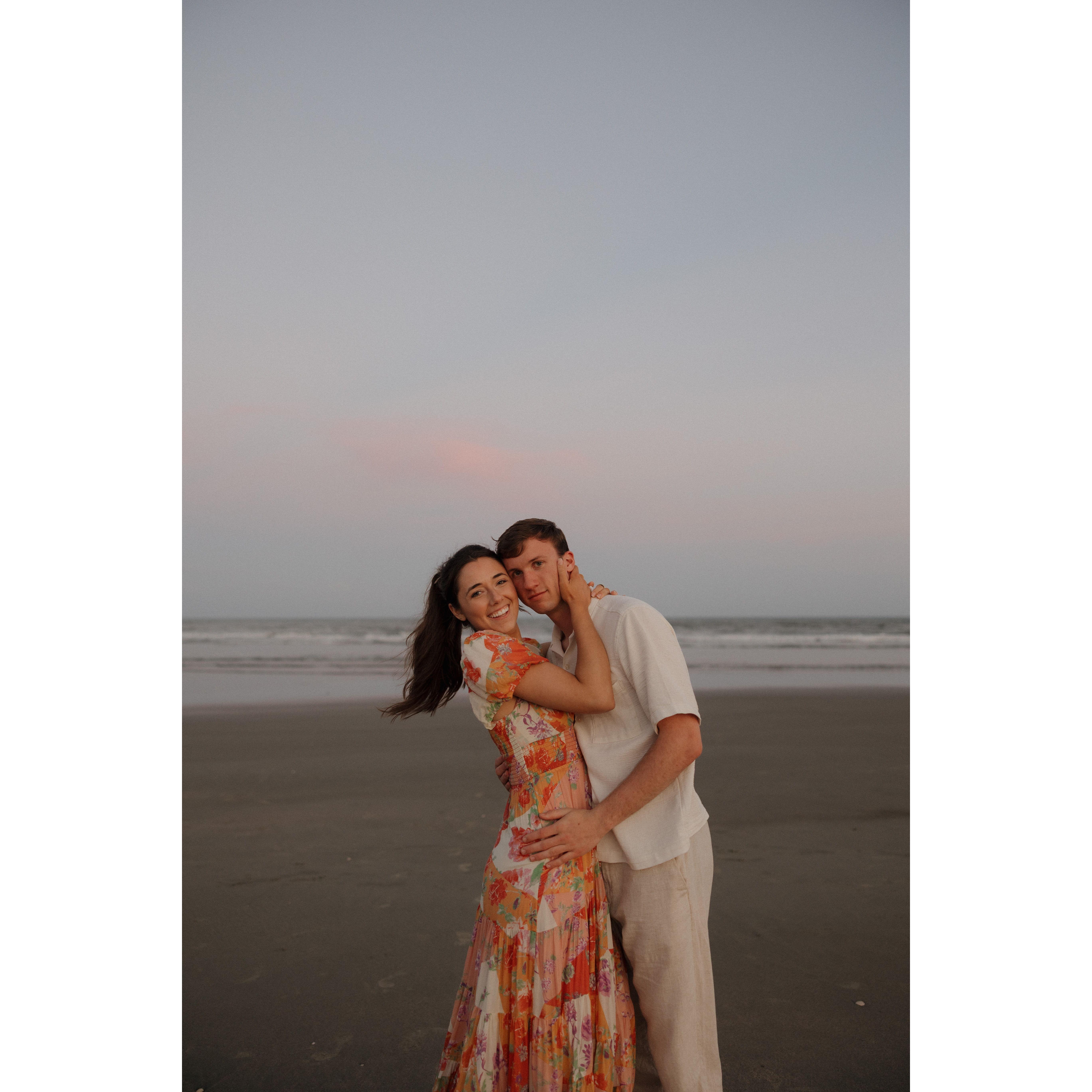 First fancy photo together in Charleston! :)