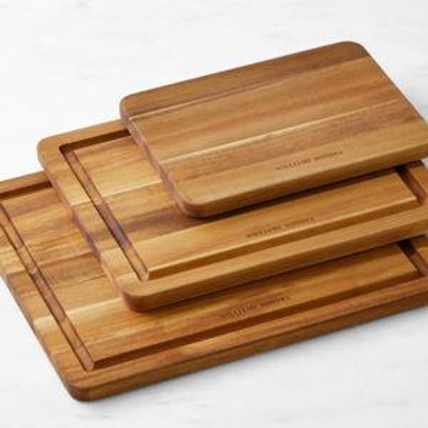 Williams Sonoma Cutting & Carving Board, Set of 3, Acacia