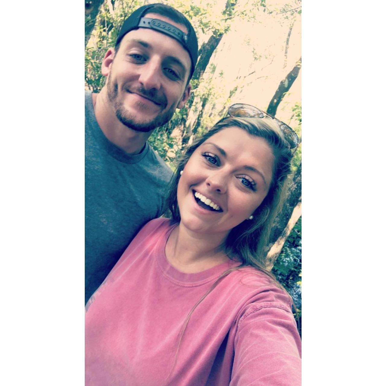 Zip lining adventures together!