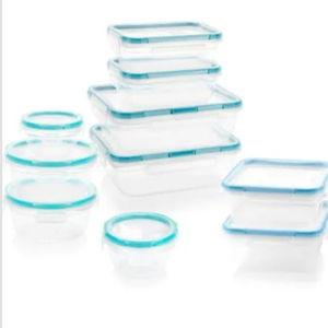 Snapware® Total Solution® 20-piece Plastic Food Storage Container Set