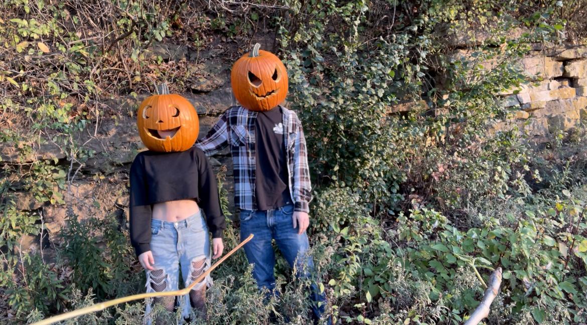 Our mini Halloween photoshoot