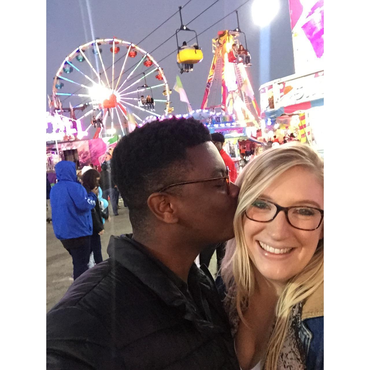 Date night at the fair