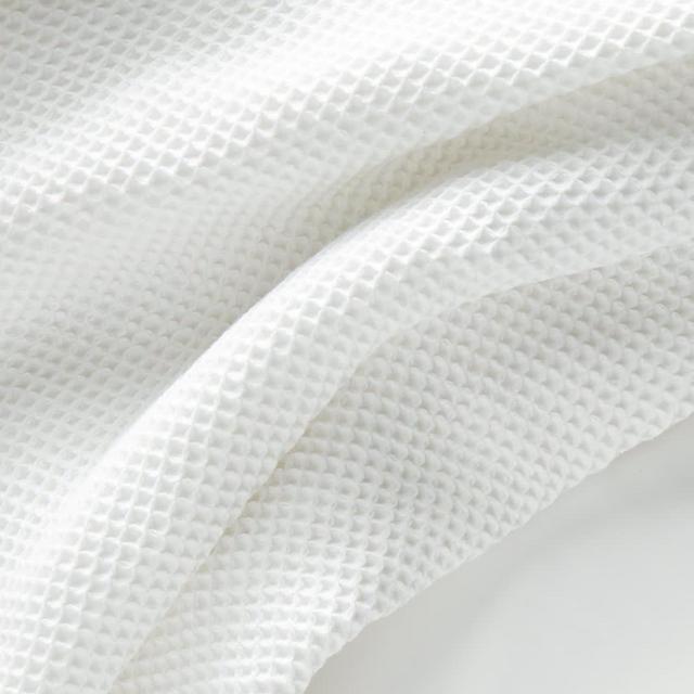 Waffle Bed Blanket - White