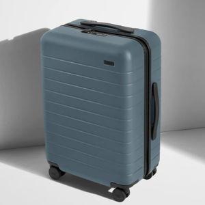 The Bigger Carry-On suitcase in Coast Blue | Away