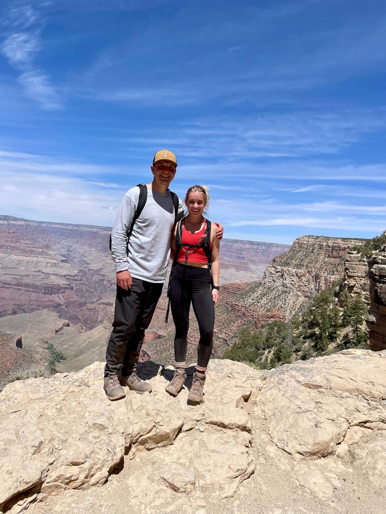 Hiking in the Grand Canyon May 2022