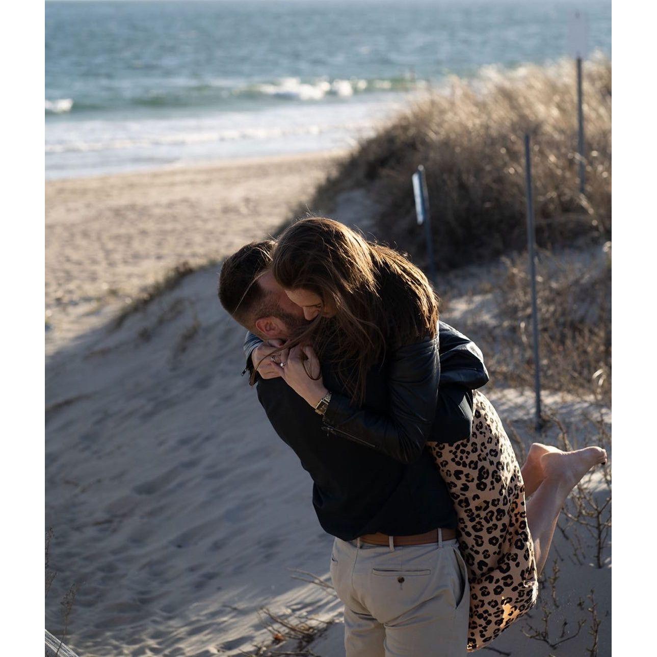Watch Hill Beach where Sam proposed