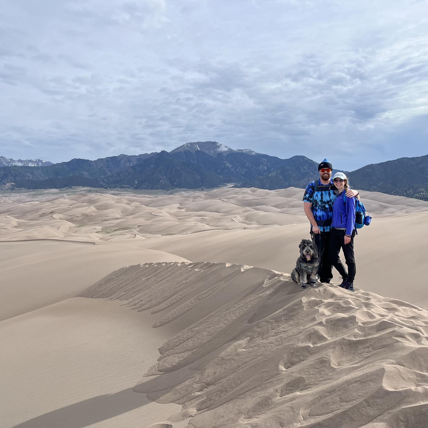 Sand Dunes 2024, the weekend we got engaged 💍