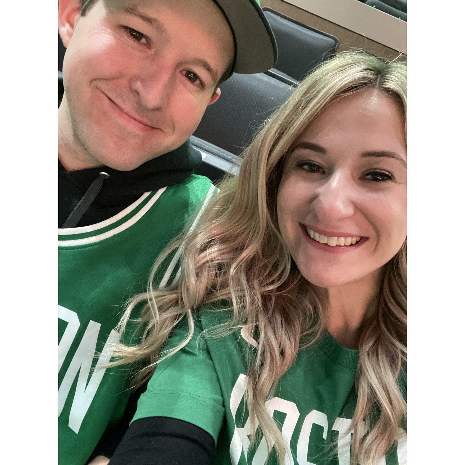 First Celtics game together