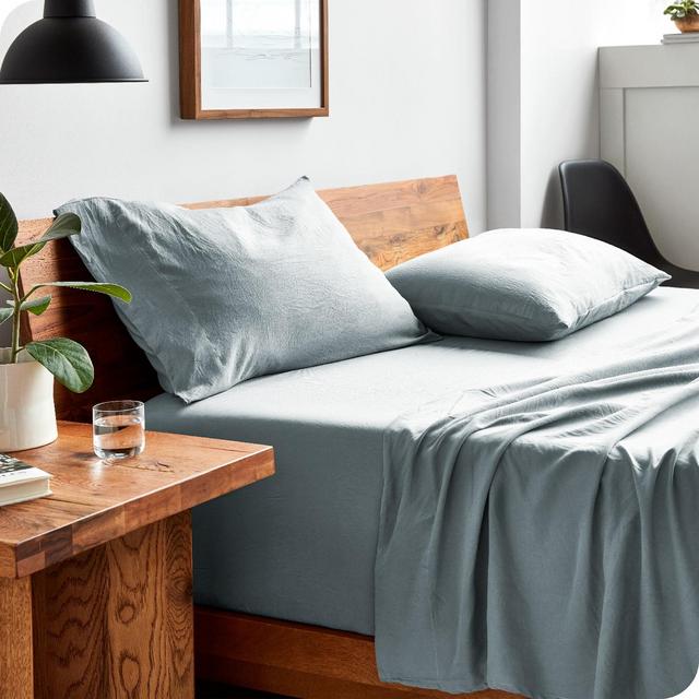 Sandwashed Microfiber Sheet Set by Bare Home