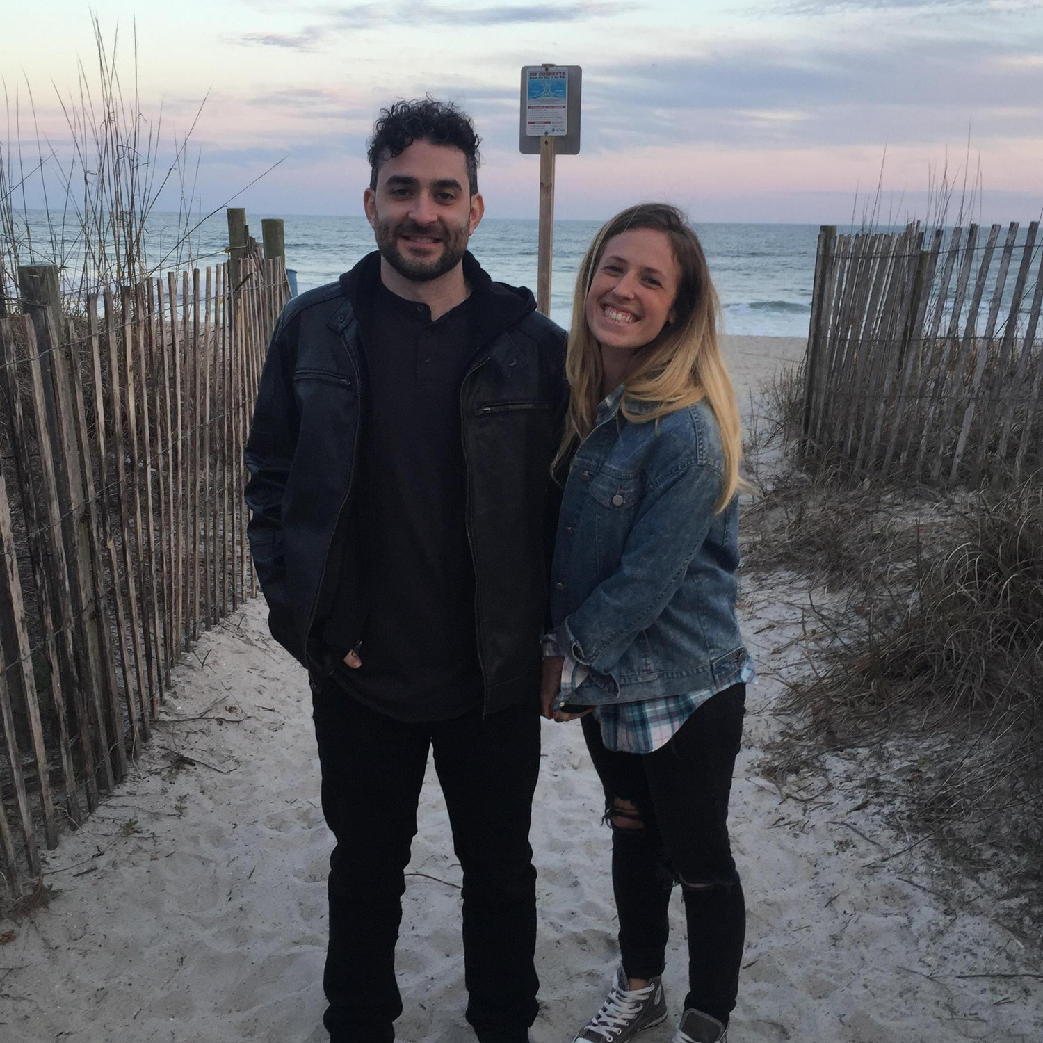 Our first anniversary in Wilmington, NC